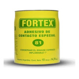 Cemento De Contacto Fortex 81 Adhesivo Especial 18 Litros