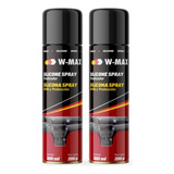  Silicone Spray Kit C/ 2 Un | Automotivo W - Max 300ml