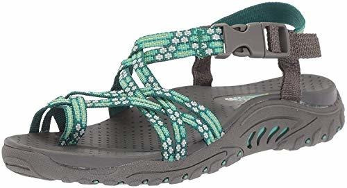 Sandalia Skechers Cali Reggae Loopy Toe Ring Para Mujer,