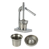 Extractor De Jugo De Mano De Acero Inoxidable Pequeño