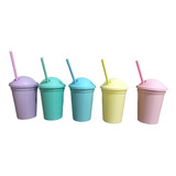 Vasos Milkshake Souvenirs C/ Sorbetes Pasteles X 50 Unidades