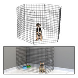 Cercado Cachorro Móvel Pet Dobrável 6 Telas Aramadas 60x80cm