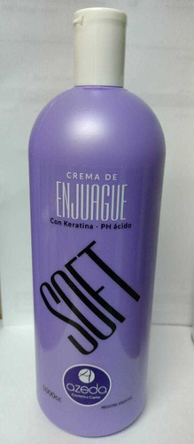 Azeda Crema De Enjuague Soft Con Keratina X 1000 Cc