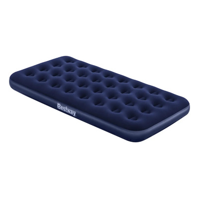 Colchon Inflable Cama Individual 188x99cm Camping Bestway Color Azul | Meses sin interés