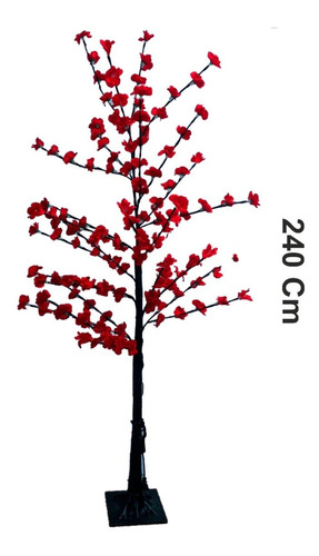 Arbol De Navidad Flores De Miple Sakura Luz Propia 240cm