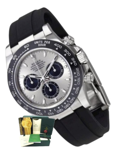 Relógio Rolex Daytona Super Clo Calibre Eta Suíço Safira