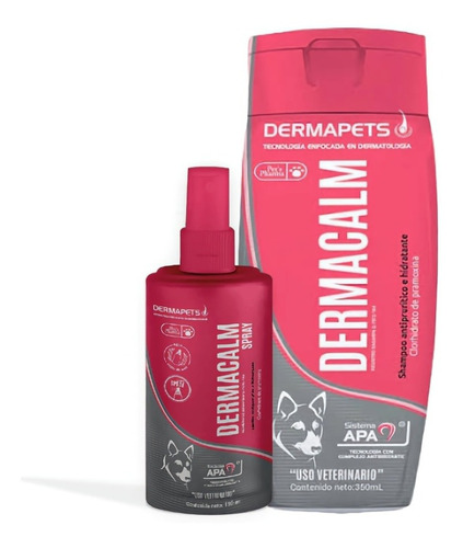 Dermacalm Shampoo & Spray Antiprurítico E Hidratante