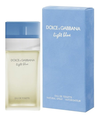 Perfume D&g Light Blue X25 Mujer Dolce Gabbana Perfu Publico