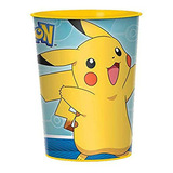 Vaso Plástico Pikachu - 16 Oz. | Multicolor