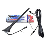 Antena Teto Amplificada Raku/din Gol G5 G6 G7 Voyage Fox Up!