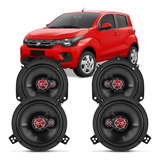 Kit Alto Falante Fiat Mobi 16 A 18 Foxer 5 E 6 Pol 200w Rms