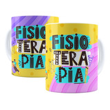 Caneca Fisioterapia Profissão Presente 325 Ml De Porcelana