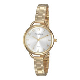 Relógio Mondaine Feminino Classic Dourado 32154lpmvde2