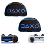 Kit 2 Bolsas Cases Para Controle Ps5 Ps4 Ps3 Estojo Protetor