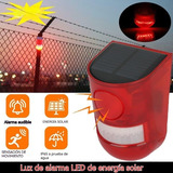 Alarma Con Energía Solar, Sensor De Movimiento Ip65
