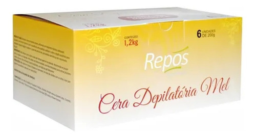 Repos Cera Depilatória Mel 1,2kg