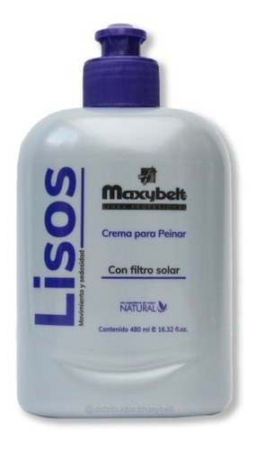 Crema Maxybelt Peinar Lisos 480 - Ml A $ - mL a $41