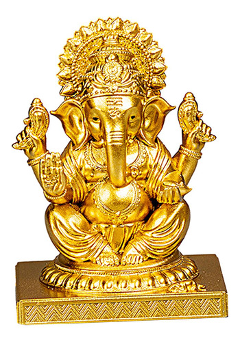 Estatua De Elefante Buda De Resina De 8 Cm Hecha A Mano Para