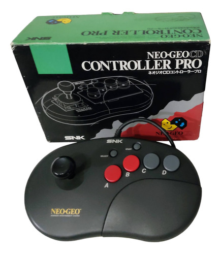 Neo Geo Cd Controle Pro N O V O Caixa Aes Mvs Consolisado