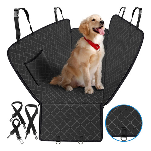 Funda De Asiento Coche Para Perro Mascotas Impermeable