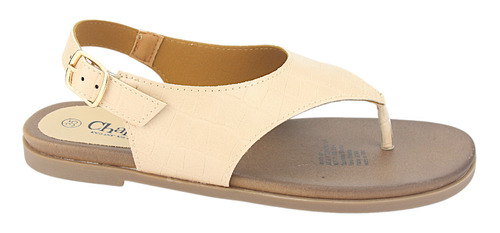 Sandalia Chalada Mujer Prela-13 Beige Casual