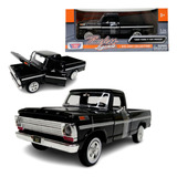 1969 Ford F-100 Pickup ( 4 Colores ) Motormax Diecast 1:24