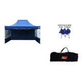 Set Playero 3h Gazebo Carpa 2x2 Alumin + 3 Paredes Y Estacas