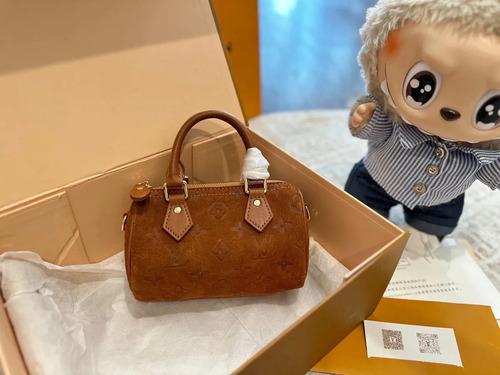 Lv Gamuza Speedy 16 Bolsas