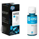 Botella De Tinta Hp Gt52 Cian