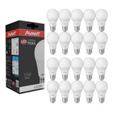 Kit 20 Lâmpada Led 15w Bulbo E27 6500k Branco Frio Cor Da Luz Branco-frio 110v/220v