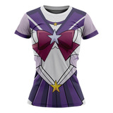 Playera Sublimada Sailor Moon Saturno Dama