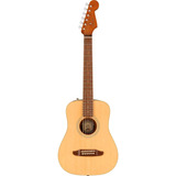 Guitarra Fender Acustica Redondo Mini C/funda 3/4 Msi