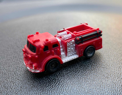 Micromachines Galoob Carro De Bomberos