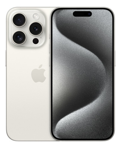 Apple iPhone 15 Pro (128 Gb) - Titanio Blanco - Distribuidor Autorizado