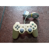 Control Play Station 1 En Color Blanco,funcionando Perfecto.