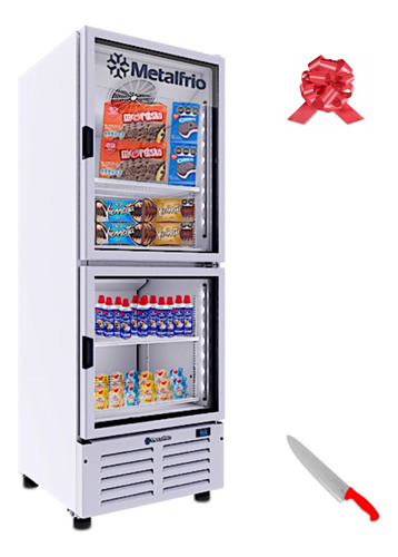 Refrigerador Y Congelador Metalfrio Vfh20  15 Pies 554 Lts