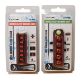 Luz Led Trasera Recargable Usb Qixun Premium X10