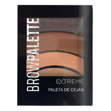 Paleta De Sombras Extreme Para Cejas