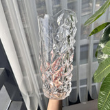 Relexome Florero De Cristal De 11.8 Pulgadas De Alto, Gran J