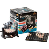Bingo Con Bolillero Porta Bolillas Cartones Juego Familar