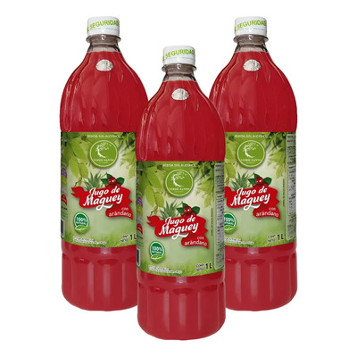 Jugo Magey Y Arandano Rojo  Verde Santo Original 3 Pack | MercadoLibre
