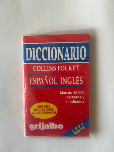 Diccionario Español-inglés Collins Pocket Grijalbo 2001