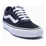 Zapatillas W Ward Vans De Mujer Black/white