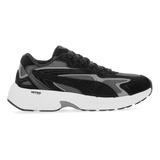 Zapatillas Puma Teveris Nitro Negro En Negro Y Gris