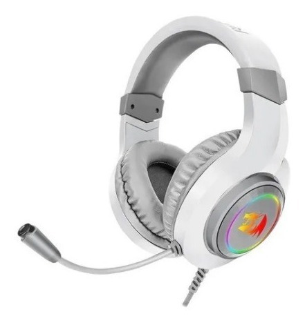 Auricular Gamer Redragon H260 Hylas White Rgb