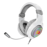 Auricular Gamer Redragon H260 Hylas White Rgb