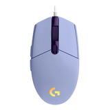 Mouse Logitech G203 Gaming Lightsync Lila 