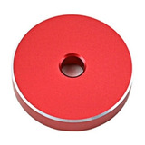Adaptador De Aluminio P Discos De Vinyl De 7 Pulgadas C Rojo
