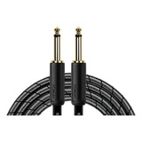Cable Kirlin Para Instrumento 6 Mts Profesional, Iwb-201weg Color Gris