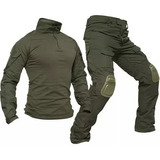 Tenida Combat Shirt Incluye Camisa + Pantalon + Protecciones